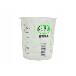 Pojemnik z podziałką do mieszania farb 400 ml Boll - 10 sztuk
