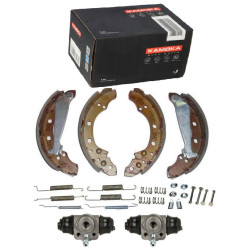 Szczęki hamulcowe sprężynki cylinderki Skoda Fabia I II Felicia VW Polo III Golf III Fox Seat Ibiza Cordoba