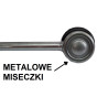 Łącznik poduszki stabilizatora Skoda Fabia 2000-2014 20,8mm przod
