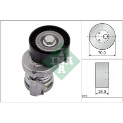 Napinacz paska Skoda Fabia 1.4 16V Felicia 1.6 Octavia 1.4 1.6