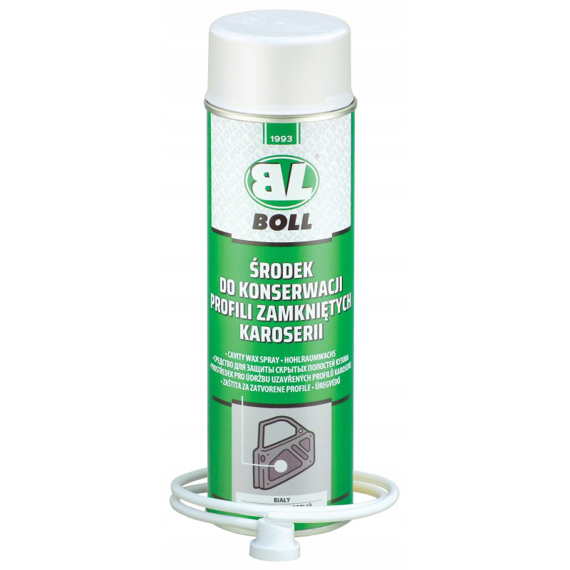 Środek do konserwacji profili zamkniętych biały 500ml spray Środek do konserwacji profili zamkniętych biały 500ml spray