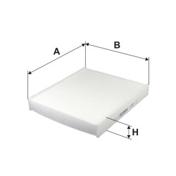 Filtr kabinowy Skoda Fabia II III Rapid Roomster K1313