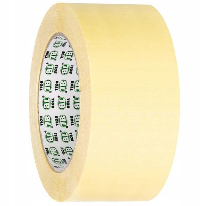 Taśma maskująca lakiernicza papierowa Boll 50mm x 50 m Taśma maskująca lakiernicza papierowa Boll 50mm x 50 m