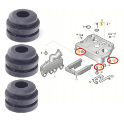 Tulejka gumowa osłony silnika Seat Ibiza Leon Skoda Fabia Octavia
