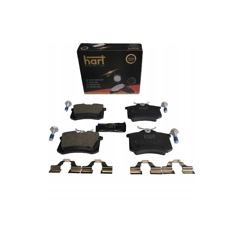 Klocki hamulcowe tył tylne Skoda Fabia Octavia Rapid Roomster Superb