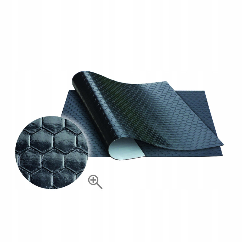 Samoprzylepna mata materiał wygłuszająca wygłuszający 50cm/50cm Samoprzylepna mata materiał wygłuszająca wygłuszający 50cm/50cm