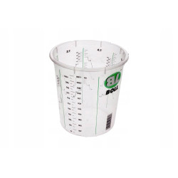Pojemnik z podziałką do mieszania farb 1300 ml Boll - 10 sztuk