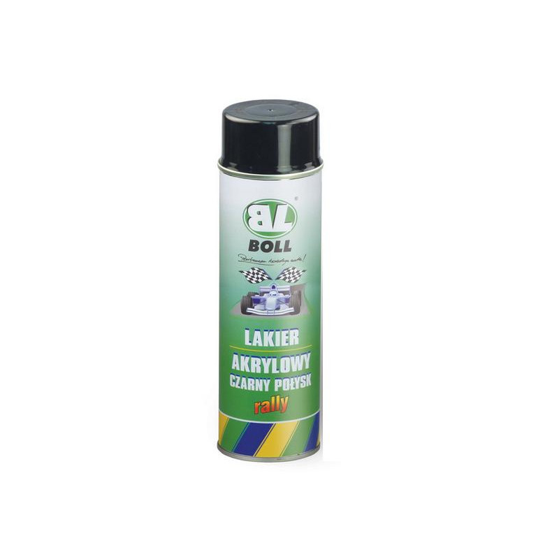 Lakier akrylowy czarny połysk 500 ml SPRAY