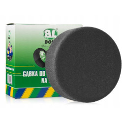 Gąbka polerska 150 mm na rzep 50 mm miękka - czarna