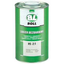 Lakier bezbarwny utwardzacz do lakieru w puszce HS 2:1 1 L