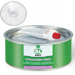 Miekka szpachla szpachlówka finish jasno szara do rys i ubytków 1kg