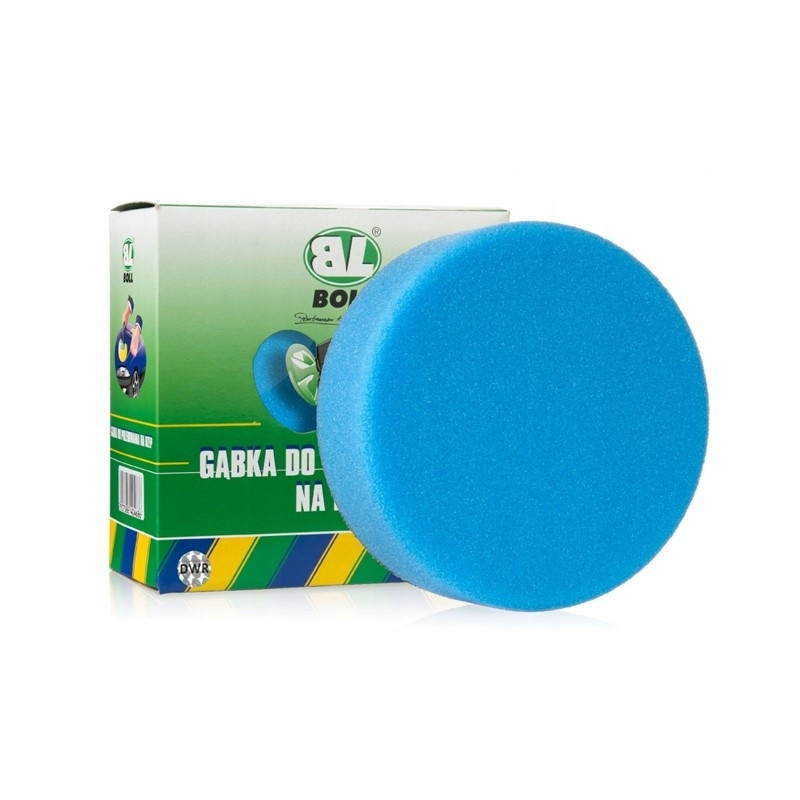 Gąbka Polerska Niebieska Super Twarda Na Rzep 150/50Mm Boll