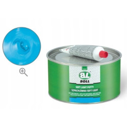 Szpachlówka szpachla w puszce niebeiska SOFT LIGHT 1 kg + utwardzacz