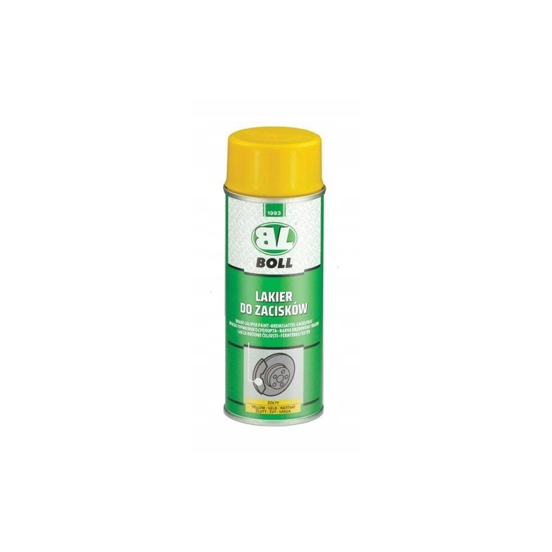 Lakier farba do zacisków hamulcowych żółty 400 ml Boll
