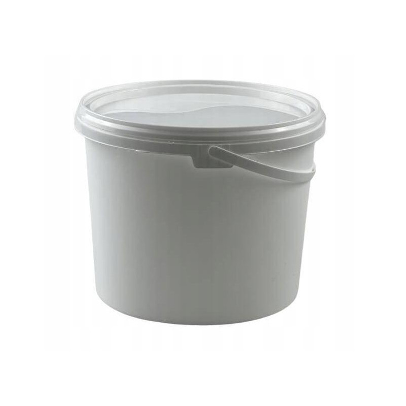 Pojemnik plastikowy biały z pokrywką wiaderko 3 litry Boll Pojemnik plastikowy biały z pokrywką wiaderko 3 litry Boll