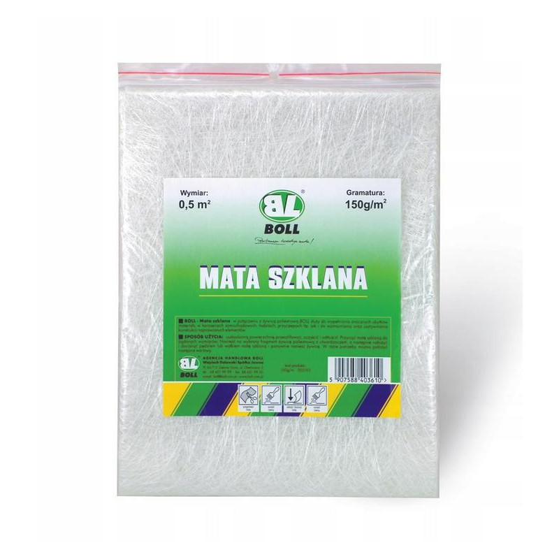 Mata szklana 150G/M2-0.5 M2 Mata szklana 150G/M2-0.5 M2