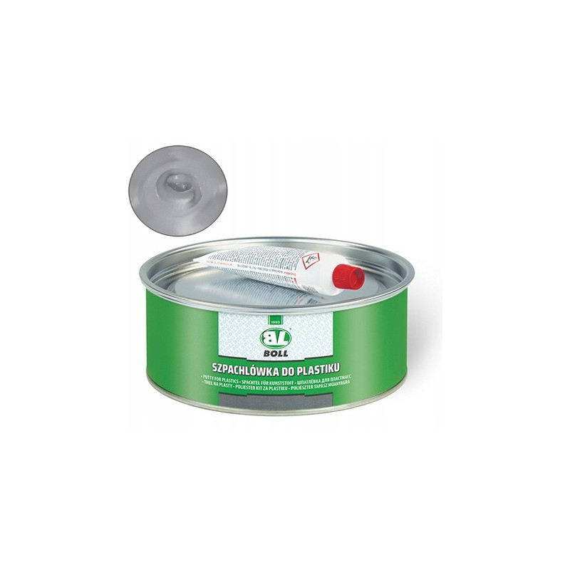 Szpachlówka do plastiku 1kg + utwardzacz BOLL