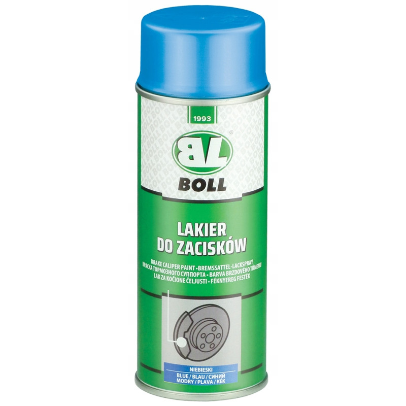 Lakier farba do zacisków hamulcowych niebieski 400 ml Boll Lakier farba do zacisków hamulcowych niebieski 400 ml Boll