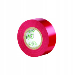 Taśma izolacyjna czerwona 0,13mmx19mm 10m