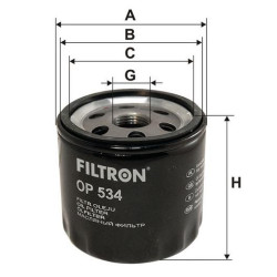 Filtr oleju Cinquecento 700 OP 534