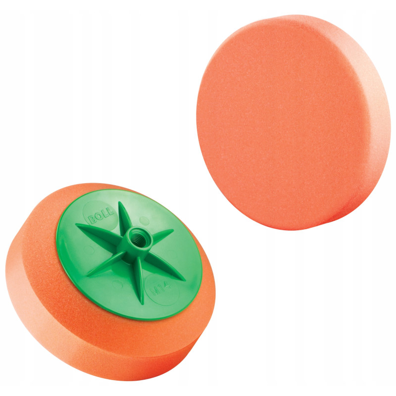 Gąbka polerska Boll średnia pomarańczowa M14 150 mm Gąbka polerska Boll średnia pomarańczowa M14 150 mm