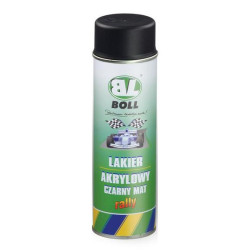 Lakier akrylowy czarny mat 500 ml SPRAY