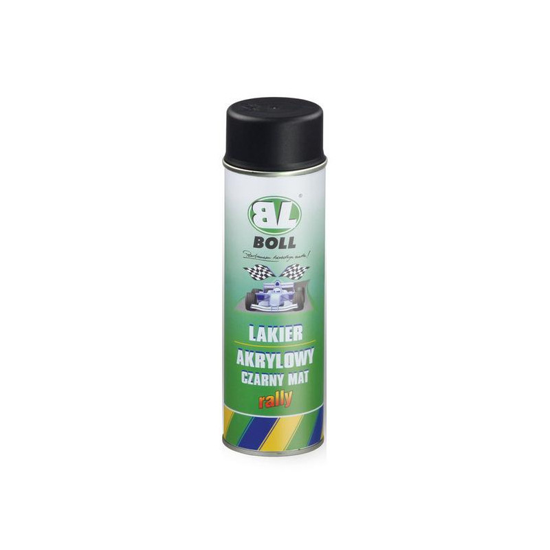 Lakier akrylowy czarny mat 500 ml SPRAY