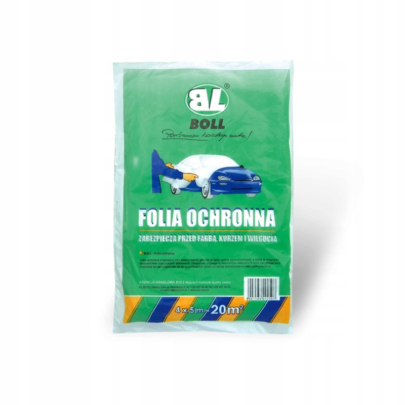 Folia Ochronna HDPE 4m x 12,5m firmy Boll Folia Ochronna HDPE 4m x 12,5m firmy Boll