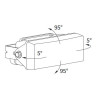 Lampa przeciwmgielna przeciwmgłowa biała H3 12V WESEM Fiat Seicento HM3.26405