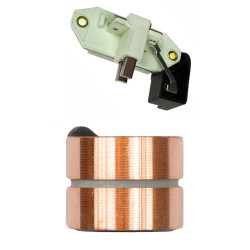 Regulator napięcia +  pierścień alternatora Fiat Seicento 900 1.1 SPI