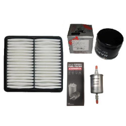 Filtr powietrza + paliwa + oleju Daewoo Matiz