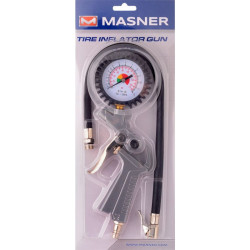K2 Masner Pistolet do pompowania opon z manometrem