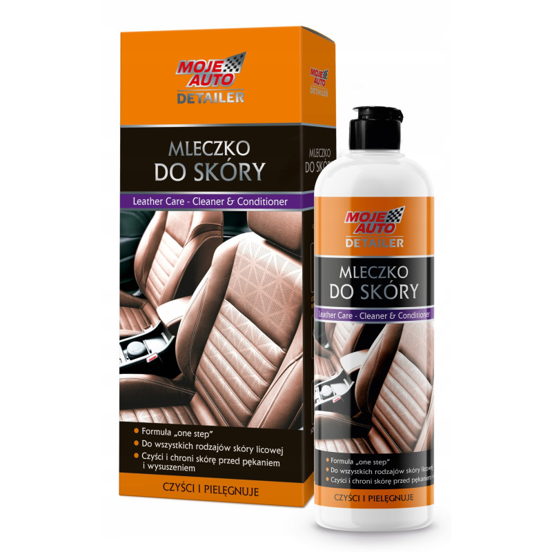 Mleczko do skóry samochodowe 500 ml Mleczko do skóry samochodowe 500 ml