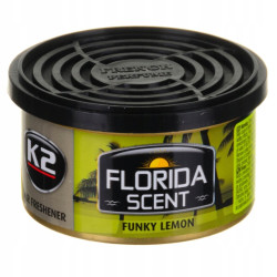 K2 Florida Scent Puszka zapachowa samochodowa Cytrynowa 50 g