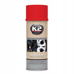K2 Color Flex Guma w sprayu spreyu czerwony 400 ml