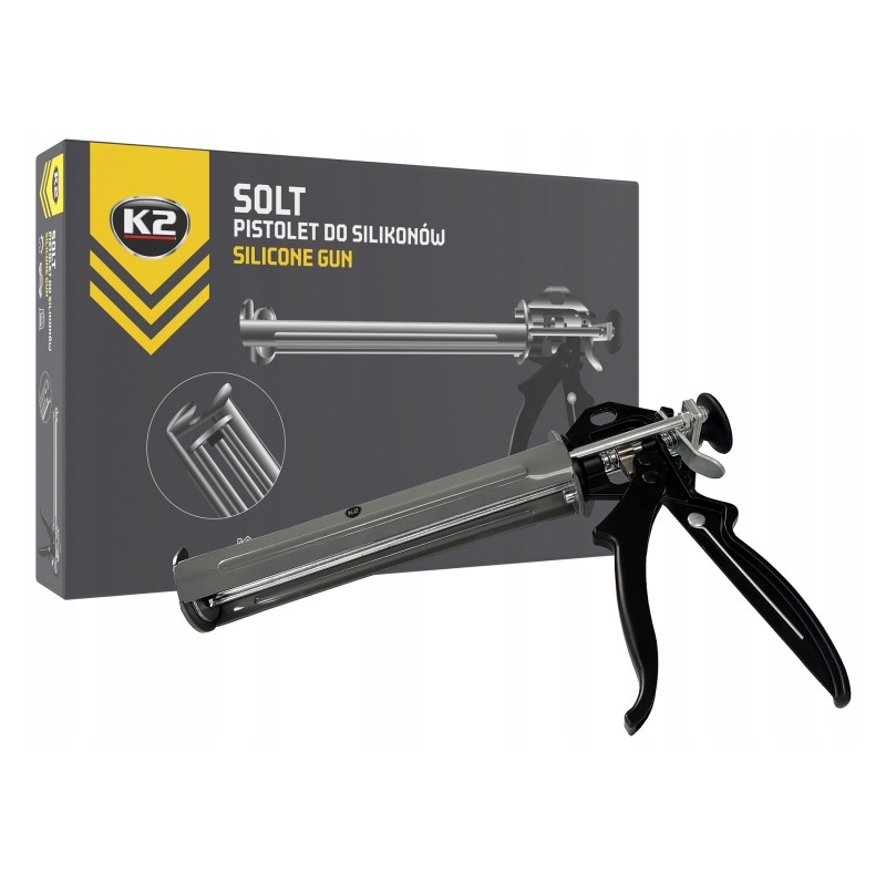 K2 SOLT Silicone gun Uniwersalny pistolet do silikonu K2 SOLT Silicone gun Uniwersalny pistolet do silikonu