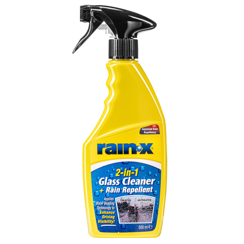 Rain-X Sprey spray do czyszczenia szyb i luster + wycieraczka 500 ml