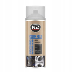 K2 Color Flex Guma w sprayu spreyu folia bezbarwna 400 ml