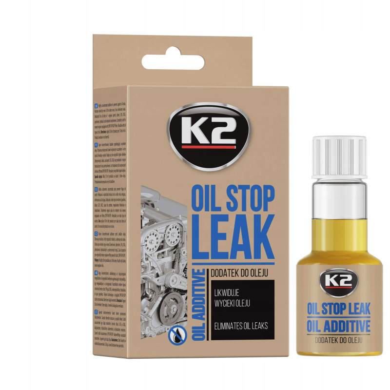 K2 STOP LEAK OIL Dodatek do oleju likwiduje wycieki 50 ml