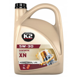K2 5W-30 TEXAR XN Olej samochodowy silnikowy  5 L