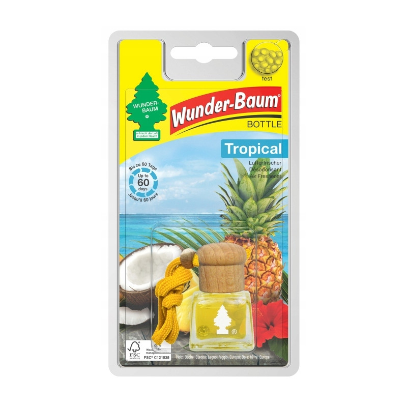 Butelka zapachowa odświeżacz powietrza - tropikalny 4,5ml Butelka zapachowa odświeżacz powietrza - tropikalny 4,5ml