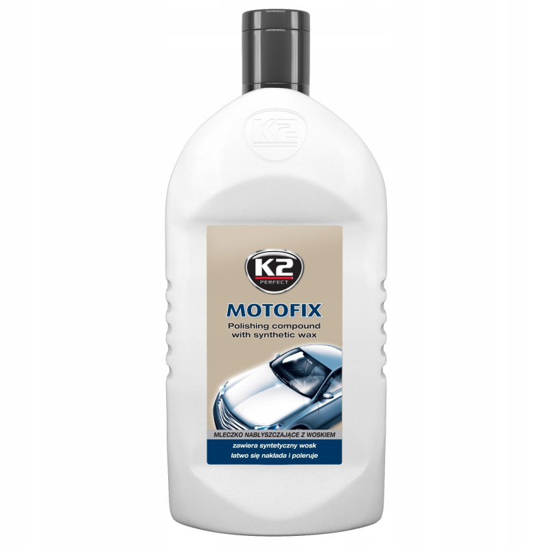 K2 Motofix Mleczko do nabłyszczania lakieru 500 ml K2 Motofix Mleczko do nabłyszczania lakieru 500 ml