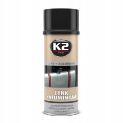K2 Cynk + aluminium w sprayu spreyu zabezpieczjacy przez korozja 400ml