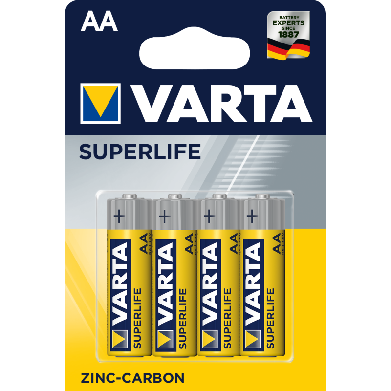 Baterie SUPERLIFE AAA R03P VARTA /4SZT/