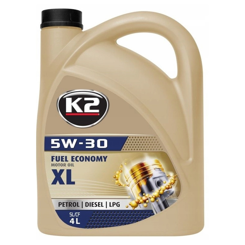 K2 Olej syntetyczny do silnika diesel benzynowego 5 w - 30 4 L K2 Olej syntetyczny do silnika diesel benzynowego 5 w - 30 4 L