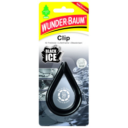 WUNDER BAUM CLIP Odświeżacz samochowy zawieszak do samochowu Black Ice