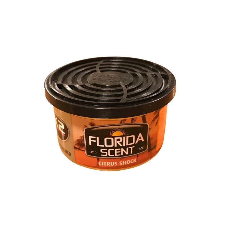 K2 Florida Scent Puszka zapachowa samochodowa Cytrusowa 50 g K2 Florida Scent Puszka zapachowa samochodowa Cytrusowa 50 g
