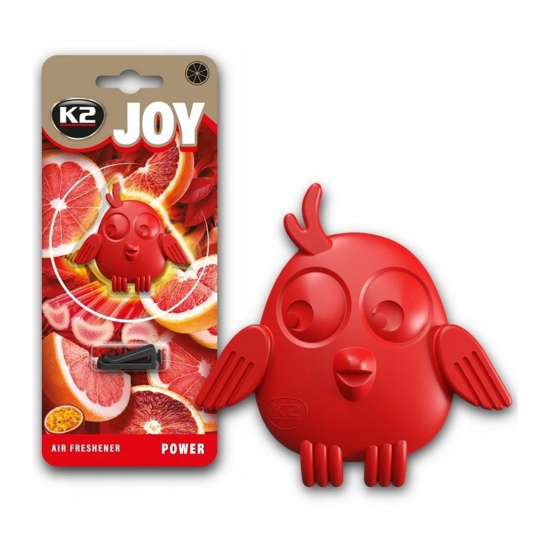 K2 JOY POWER Ptaszek odświeżacz do samochodu auta K2 JOY POWER Ptaszek odświeżacz do samochodu auta