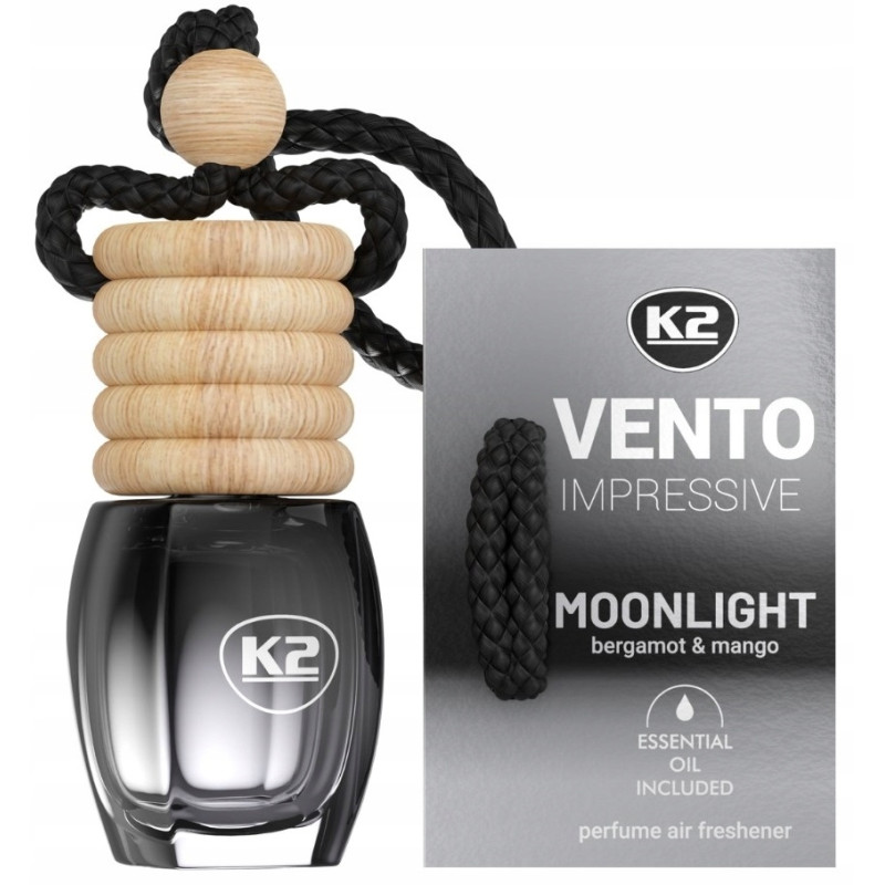 K2 VENTO IMPRESIVE Zapach samochodowy odświeżacz powietrza MOONLIGHT 8m