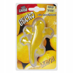 K2 Gecko Lemon Zawieszka zapachowa odświeżacz powietrza cytrynowy